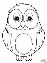 Owl Easy Drawing Printable Getdrawings sketch template