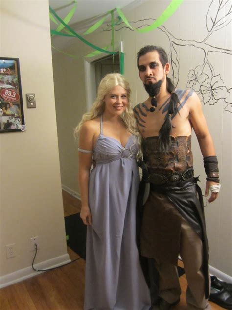 Khaleesi And Drogo Costume David Poser And Chelsey Patti Pos Flickr