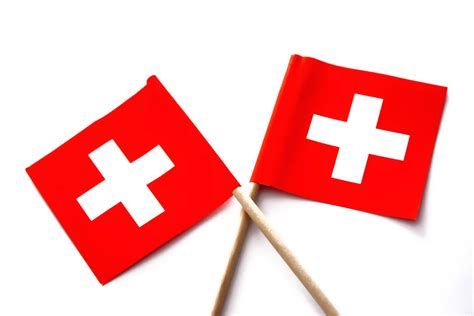 schweizer flaggen gekreuzt bilderwelt bei glaroniacom