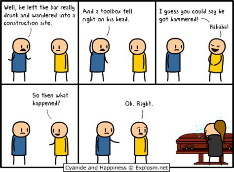 so then what happened cyanide and happiness story guy dude fellow comics funny