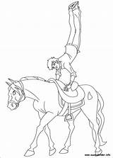 Ranch Coloriage Lenas Ausmalbilder Angelo Pferde Dressage Chevaux Coloriez Pinnwand sketch template