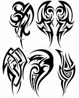 Tribali Tatuaggi Tatouages Tribals Ensemble Placez Artistic Raster Vectorified sketch template