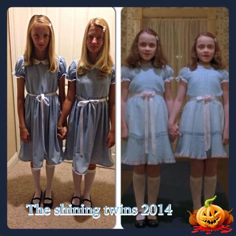 The Shining Twins The Girls Costumes On The Left I Made For My