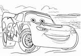 Cars Coloring Mcqueen Lightning Pages Printable Supercoloring Categories Only sketch template