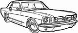 Car Drawing Easy Mustang Drawings Cool Pencil Line Coloring Pages Clipartmag Step sketch template