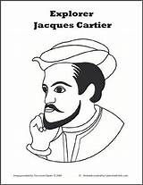 Cartier Jacques Explorers Kids Unit Coloring Printable Early Studies Social Grade Francis Third French Study Facts Cybersleuth Drake Sir sketch template