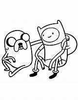 Adventure Coloring Pages Time Jake Finn Buds sketch template