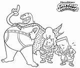 Captain Underpants Coloring Pages Monster Colouring Movie Cartoon Epic Print Printable Book First Kids sketch template