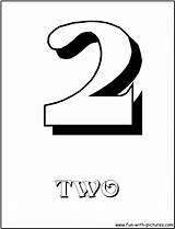 Two Number Coloring Fun sketch template