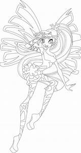 Coloring Bloom Sirenix Pages Winx Club Enchantix Icantunloveyou Deviantart Popular sketch template