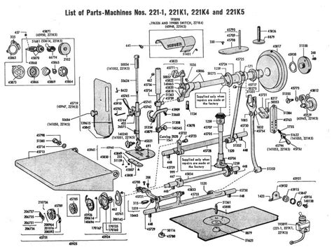 exploded featherweight diagram sewing machine service sewing machine repair sewing machine
