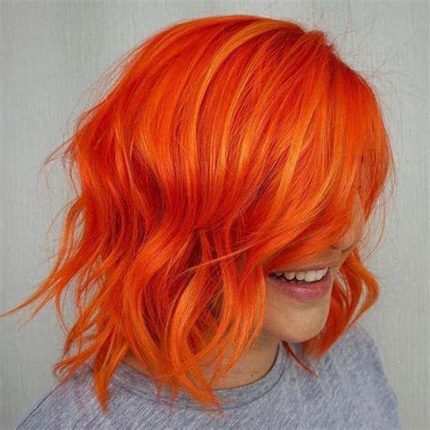 rote haare orange färben hair color orange bright hair colors