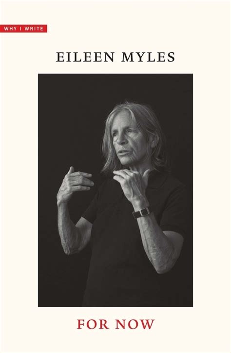 for now eileen myles librairie drawn and quarterly