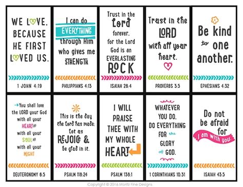 bible verse memorization cards  kids  printable