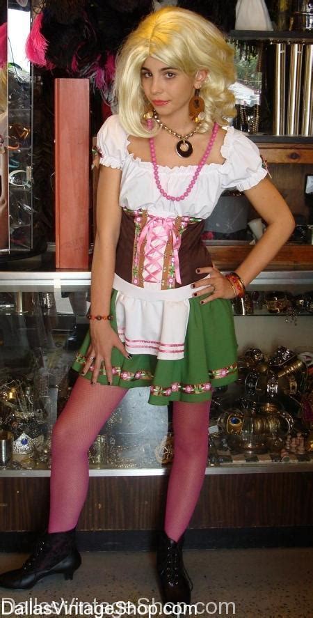 Ladies German Bar Maid Costume Dallas Vintage And