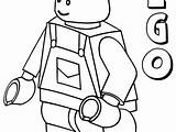 Lego Coloring Minifigure Pages Figure Getcolorings Getdrawings Color sketch template