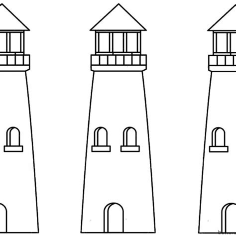 lighthouse coloring pages  printable coloring pages