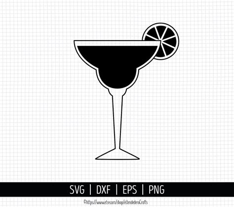 Margarita Glass Svg Cinco De Mayo Cut Files Lime Glasses Png Etsy