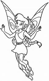 Coloring Pages Fairies Disney Fawn Fairy Lovely Print Tinkerbell Color Printable Kids Colouring Cartoon Adult Silvermist Kleurplaten Drawings Getdrawings Getcolorings sketch template