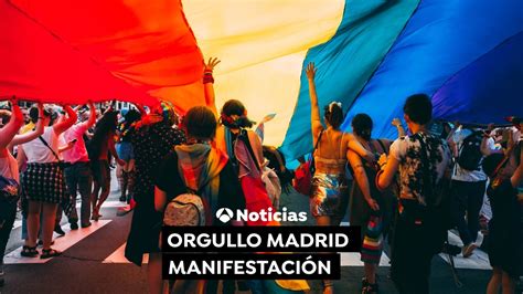 manifestación orgullo madrid 2022 desfile en directo