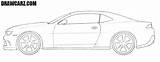 Camaro sketch template