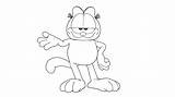 Garfield Dessins sketch template