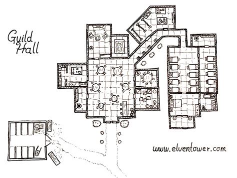 guild hall map
