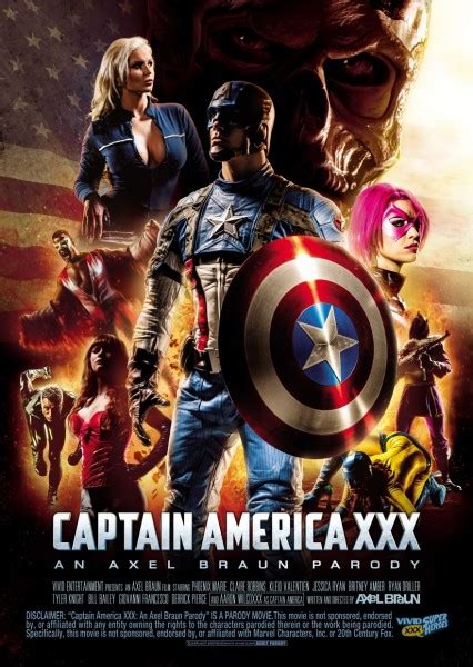 Review Captain America Xxx An Axel Braun Parody Comics For Sinners