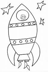 Astronave Foguete Fusee Navicella Spaziale Roket Mewarnai Astronavi Rocket Cohete Trasporto Dessins Astronauti sketch template