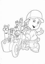Handy Manny Coloring Pages Fun Kids sketch template