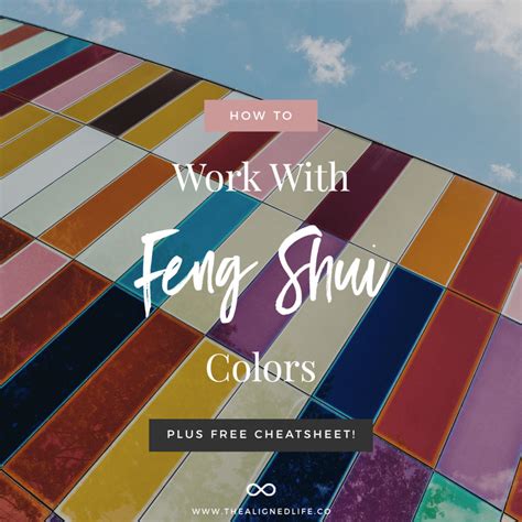 work  feng shui colors