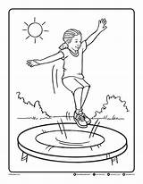 Coloring Pages Trampoline Kids Colouring Color Link Printables Pdf Follow Below Printable Sheets Upload Friday Template Sketch sketch template
