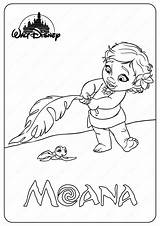 Moana Coloring Baby Pages Disney Printable Printables Princess Pua Colouring Drawing Coloringoo Cute Adults 2021 Choose Board sketch template