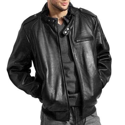 members  jacket black  fall leather jackets touch  modern