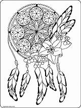 Coloring Pages Dream Catcher Designs Adult Books sketch template