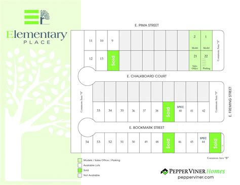 pv elem site plan layout    pepper viner