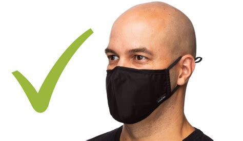 guide  wearing  face mask ambledown financial services
