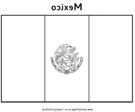 incredible beautiful mexican flag coloring pages httpcoloring