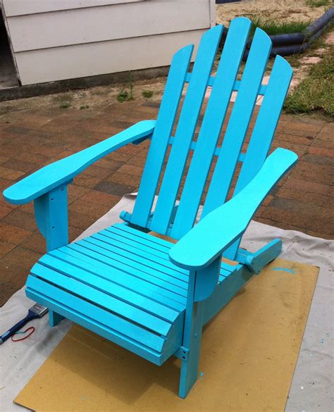 giggleberry creations wooden beach chair makeover