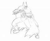 Arkham Batman Asylum Getcolorings sketch template