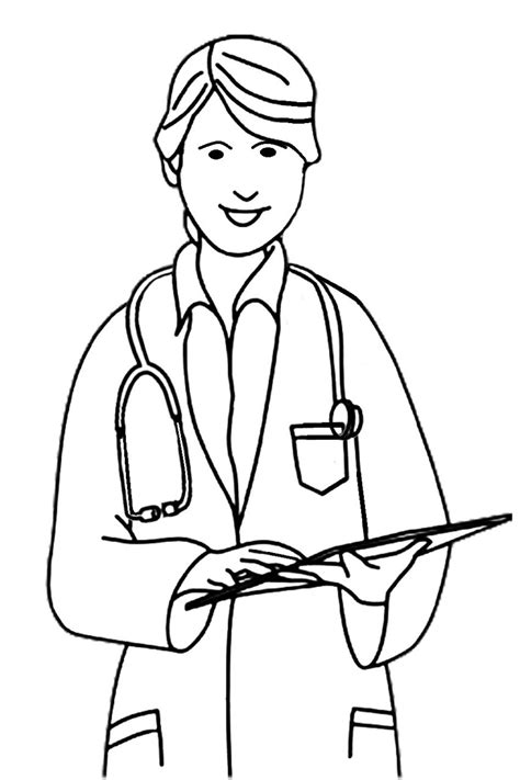 doctor coloring pages  printable coloring pages  kids