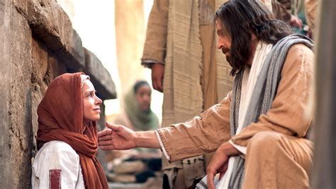 jesus heals  woman  faith