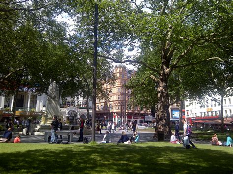 london places ten random facts  figures  leicester square
