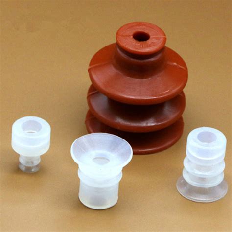 China Oem Customized Bellows Rubber Suction Cup For Machinery