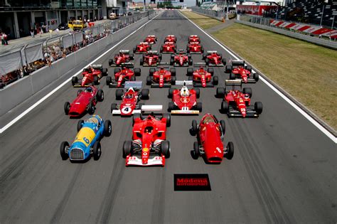 File Ferrari Formula 1 Lineup At The Nürburgring  Wikimedia Commons