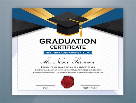 graduation certificate vector art icons  graphics
