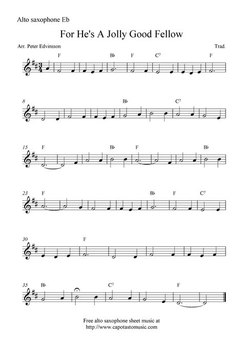 printable alto saxophone sheet   printable