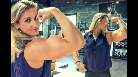 Lenka Ferencukova Female Bodybuilder Physics Athlete Fitness Mode