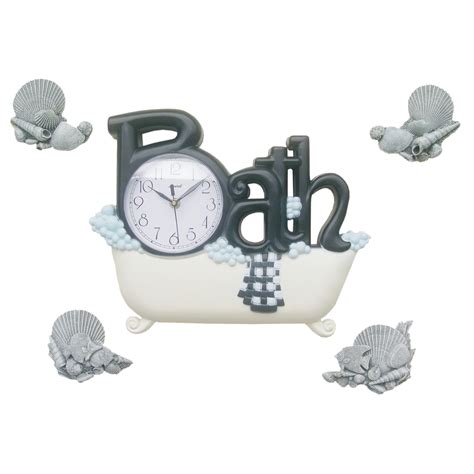 bath wall clock wayfair