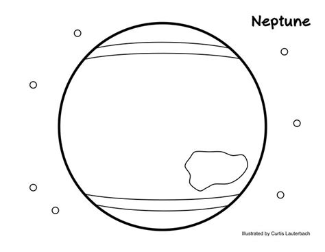 neptune coloring page clarefvhoward